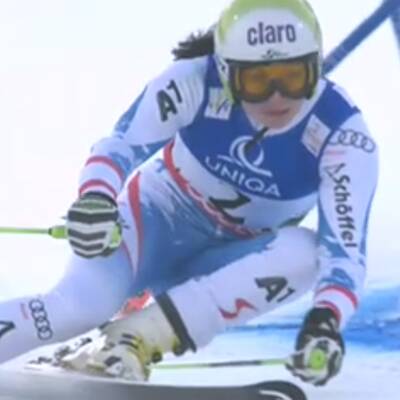 Die Bilder des Damen Riesentorlaufes