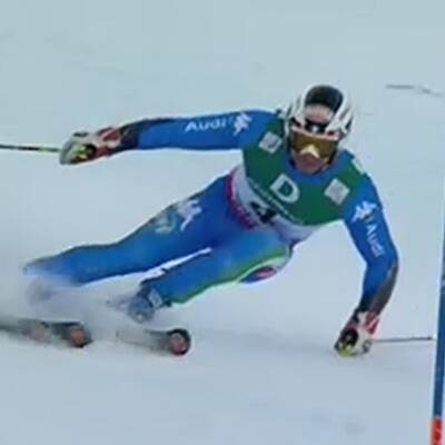 Die Bilder des Herren Riesentorlaufes