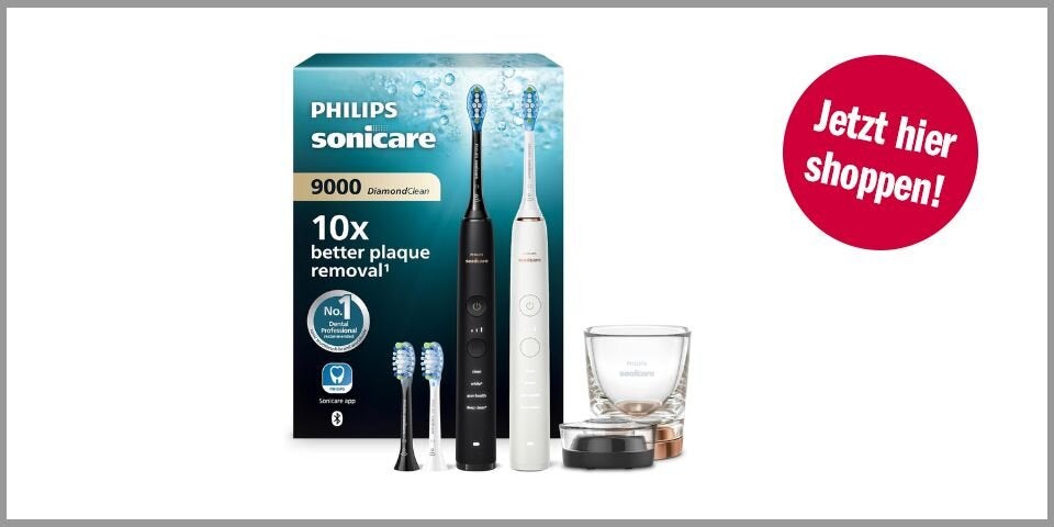 Shopping CH Frühlingsticker Philips Sonicare DiamondClean 9000 Doppelpack