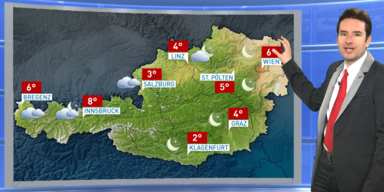 Das Wetterupdate: Nach Abzug von Restwolken rasch sonnig