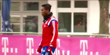 So hart trainiert David Alaba