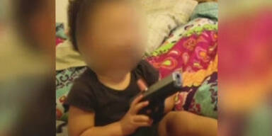 Kind mit Schusswaffe: Spiel mit dem Tod?