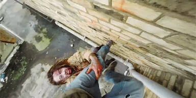 Zombies verfolgen Parkour-Läufer