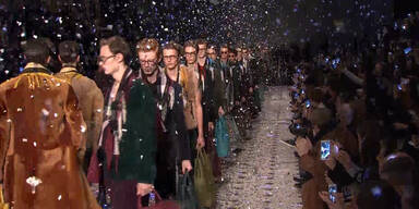 Burberry pr&auml;sentiert M&auml;nnermode