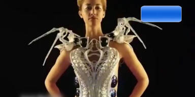 Dieses Kleid f&auml;hrt die Krallen aus