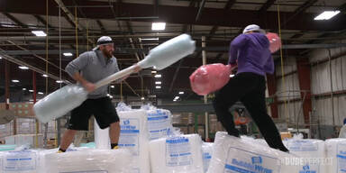 Die ultimative Bubble-Wrap Challenge