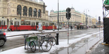 Schnee-Chaos in Österreich