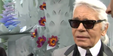 Blumige Romantik dank Lagerfeld