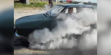 Gas geben bis die Reifen gl&uuml;hen