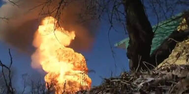 Debalzewe: Granate trifft Pipeline