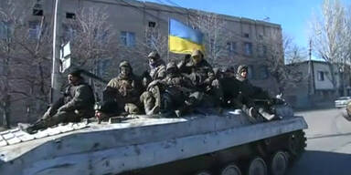 Waffenabzug in der Ostukraine