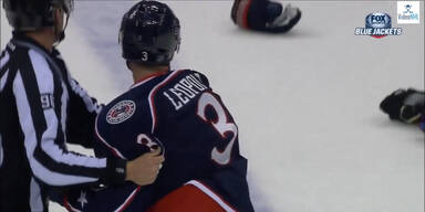 NHL-Spieler "Leopold" prügelt sich