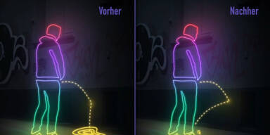 Aktion gegen &bdquo;Wildpinkler&ldquo; in Hamburg