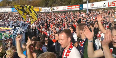 RB Leipzig Fans im Stadion