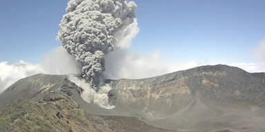 Costa Rica: Heftiger Vulkanausbruch