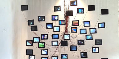 Unheimliche Kunst-Installation