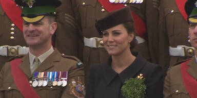 Kate & William am St. Patrick's Day