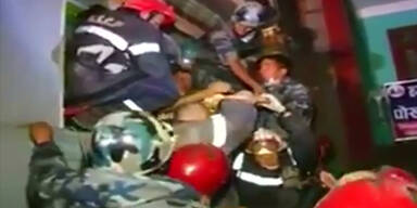 Dramatische Rettungsaktion in Nepal