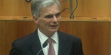 Faymann will EU- Quote für Flüchtlinge