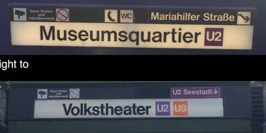 Mann schneller als Wiener U-Bahn