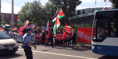 Demos vor dem FIFA Kongress