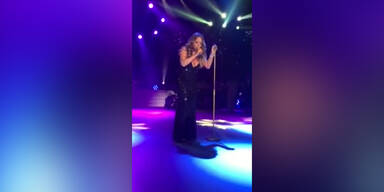 Maria Carey gibt Privatkonzert