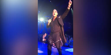 Robbie-Show bei Glock-Fest