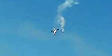 Flieger-Crash &uuml;ber der Adria