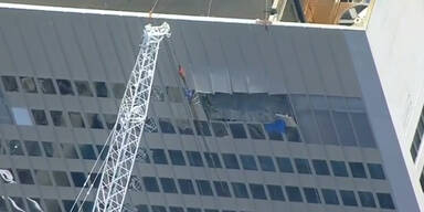 Schwerer Kranunfall in New York