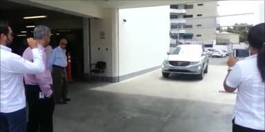 "Selbstfahrender" Volvo überfährt Autotester