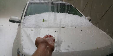 Hagel-Inferno zieht &uuml;ber Tennessee