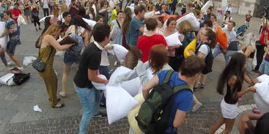 Polsterschlacht am Stephansplatz