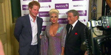 Prinz Harry trifft Lady Gaga