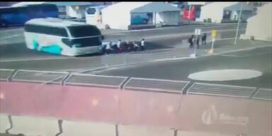 Bus überfährt österreichische Sportler