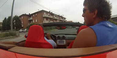 Teuren Ferrari bei Testfahrt geschrottet
