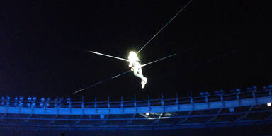 So irre war die Flugshow von Helene Fischer