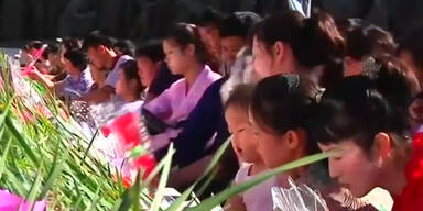 Nordkorea gedenkt Staatsgr&uuml;nder Kim Il Sung