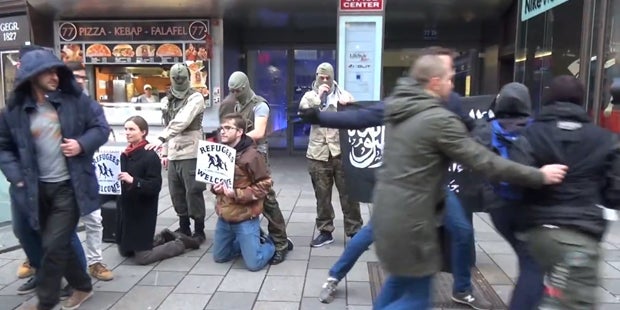 Identitäre empören mit