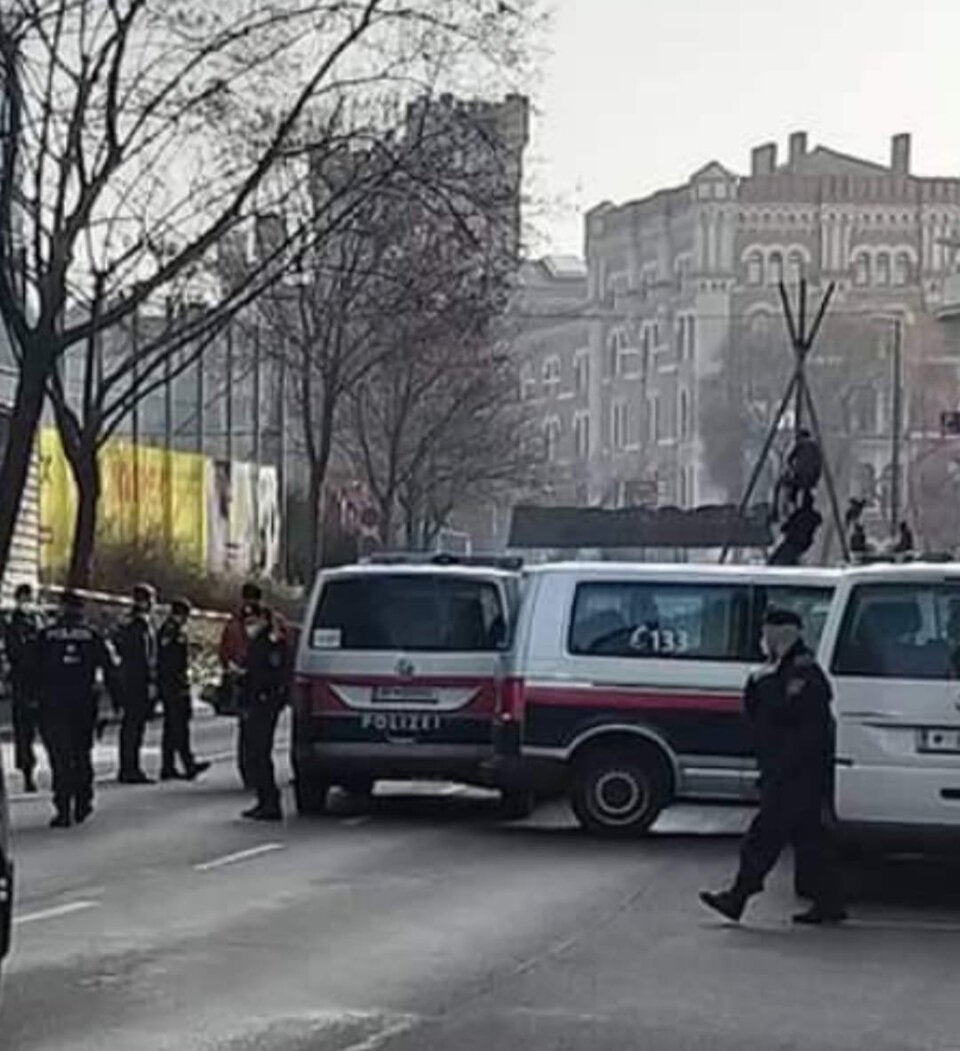 Antifa-Demo bei Rossauer Lände sorgte für Stau-Chaos