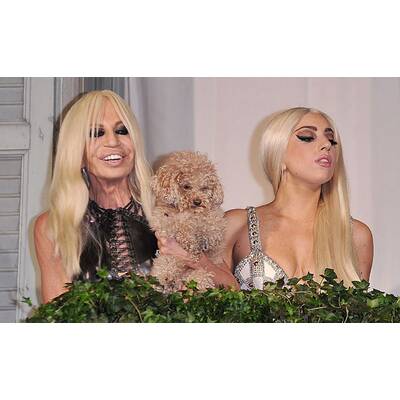 Donatella und Lady Gaga