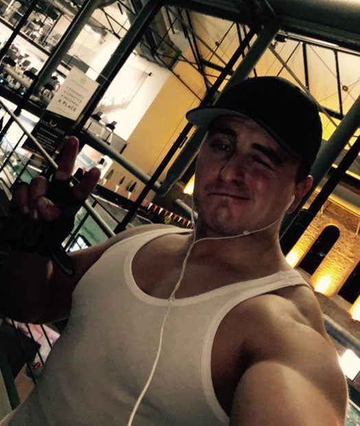 Andreas Gabalier zeigt Muskeln