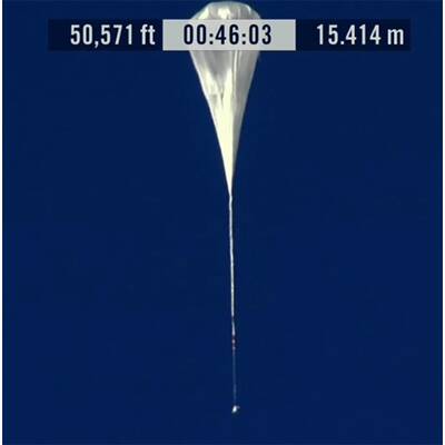 Die Bilder vom Stratos-Jump