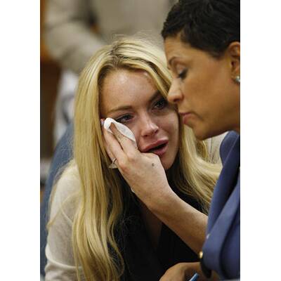 Lindsay Lohan: Tränen vor Gericht