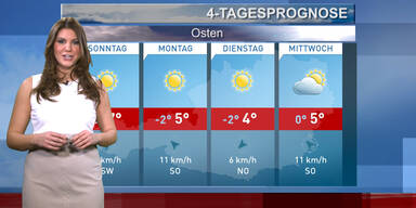 Die 4-Tagesprognose