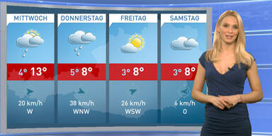 Die 4-Tagesprognose