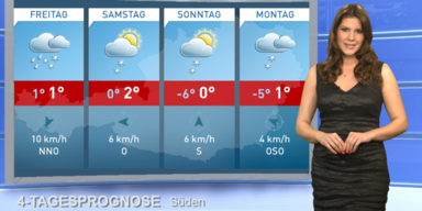 Die 4-Tagesprognose