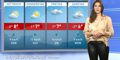 Die 4-Tagesprognose
