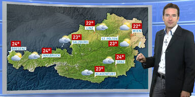 Das Wetterupdate: Freundlich, vereinzelt Schauer
