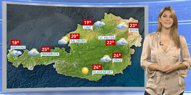 Das Wetterupdate: Meist regnerisch