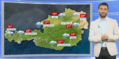 Das Wetterupdate: Auflockerung, lokale Regenschauer